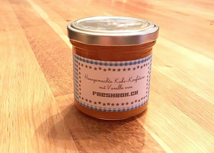 Kaki-Konfitüre von Freshbox